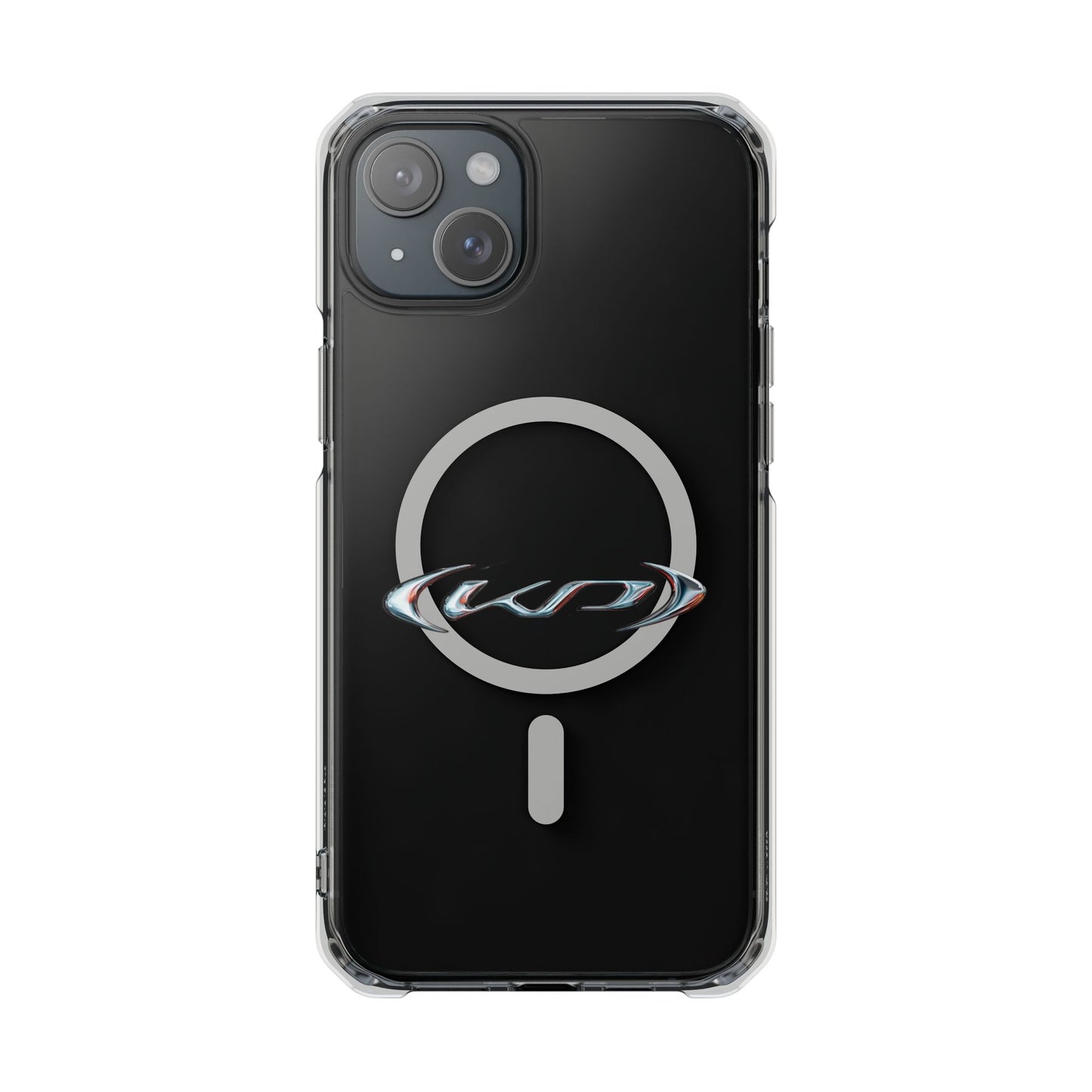 Neon‑Gradient Rua Magnetic Clear Impact cases