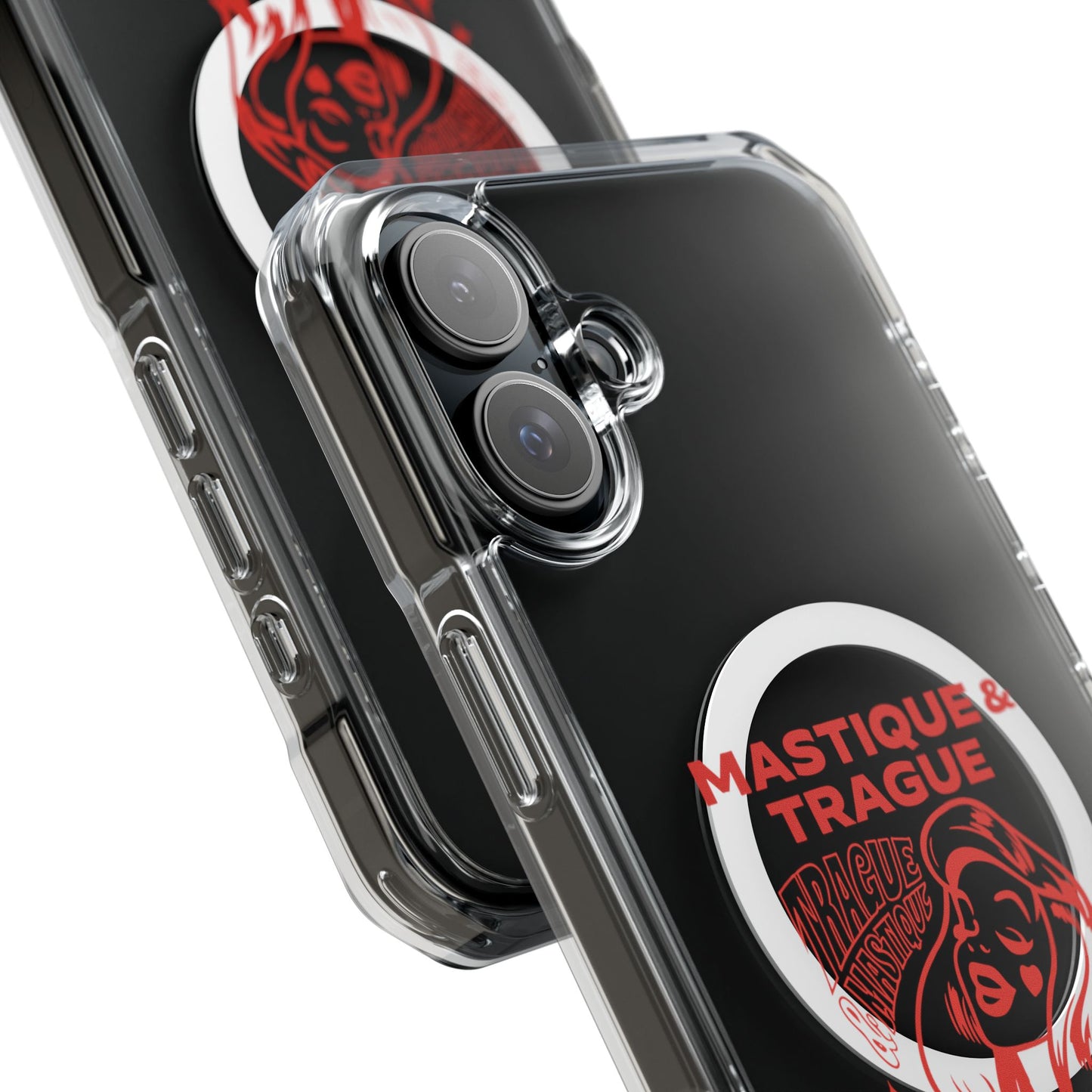 Fierce Femme in Red Clear Impact case