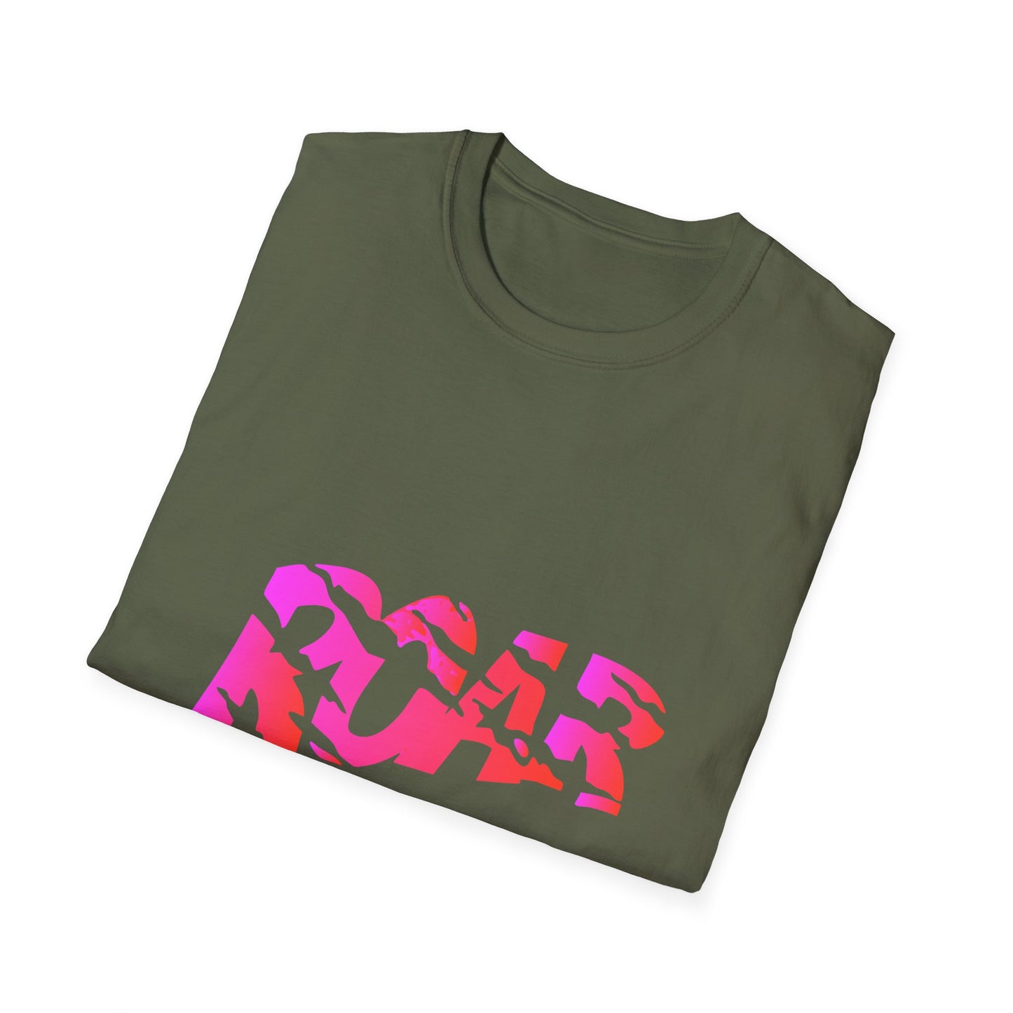 Gradient Roar - Unisex Softstyle T-shirt
