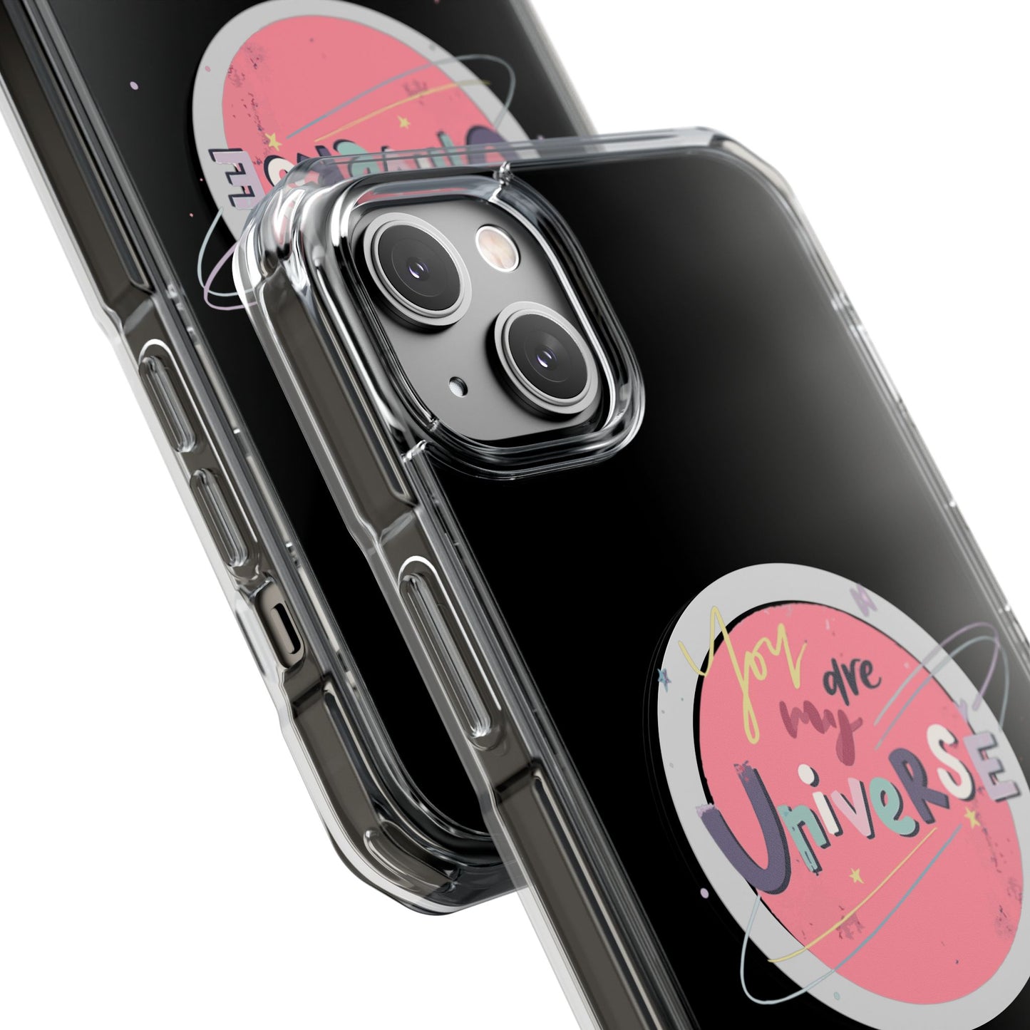 Pastel Planet & Universe Magnetic Clear Impact case