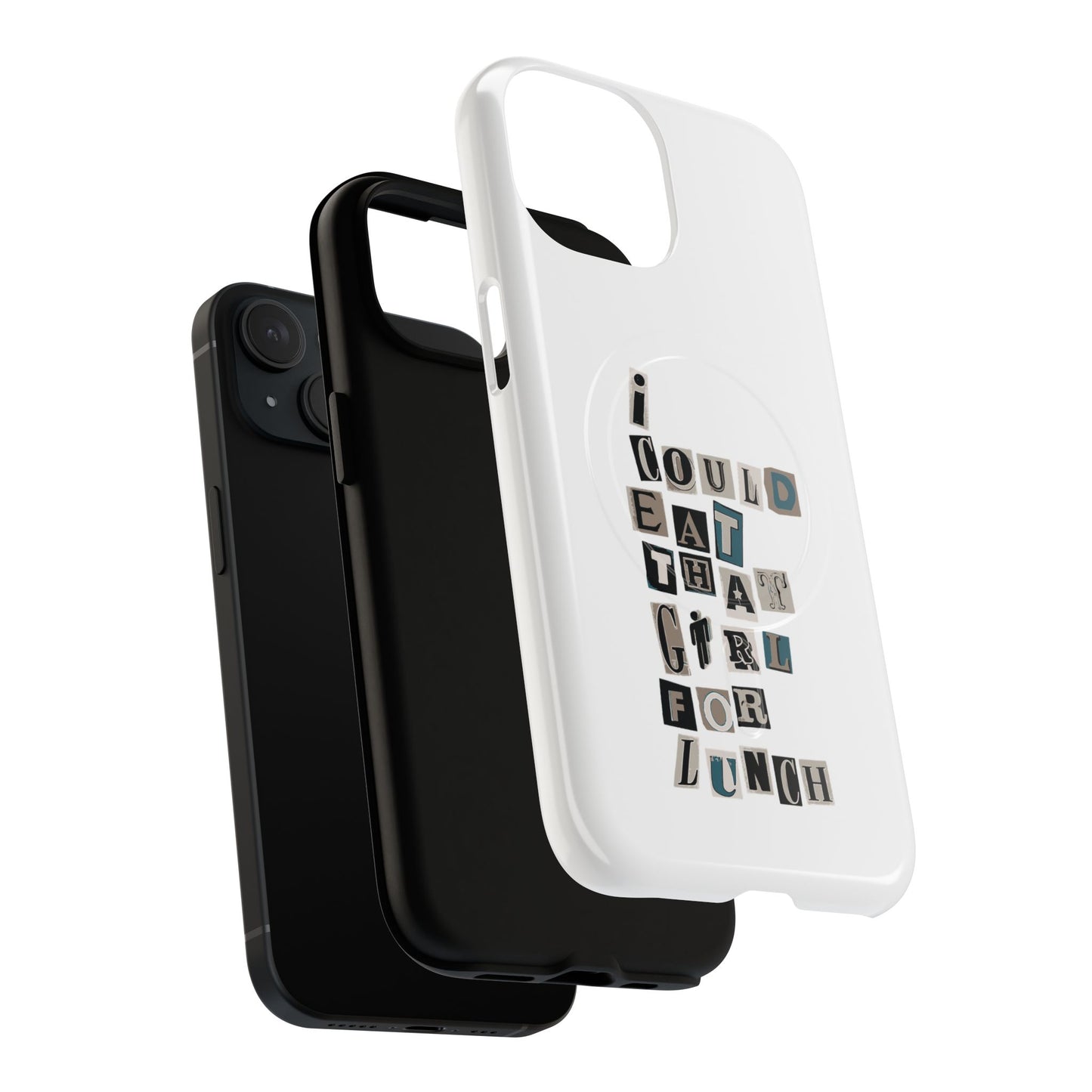 Mixed Message Collage Tough Magnetic Case