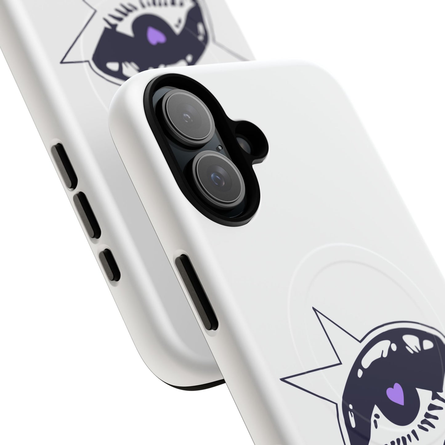 Purple Starry Eye Tough Magnetic phone case