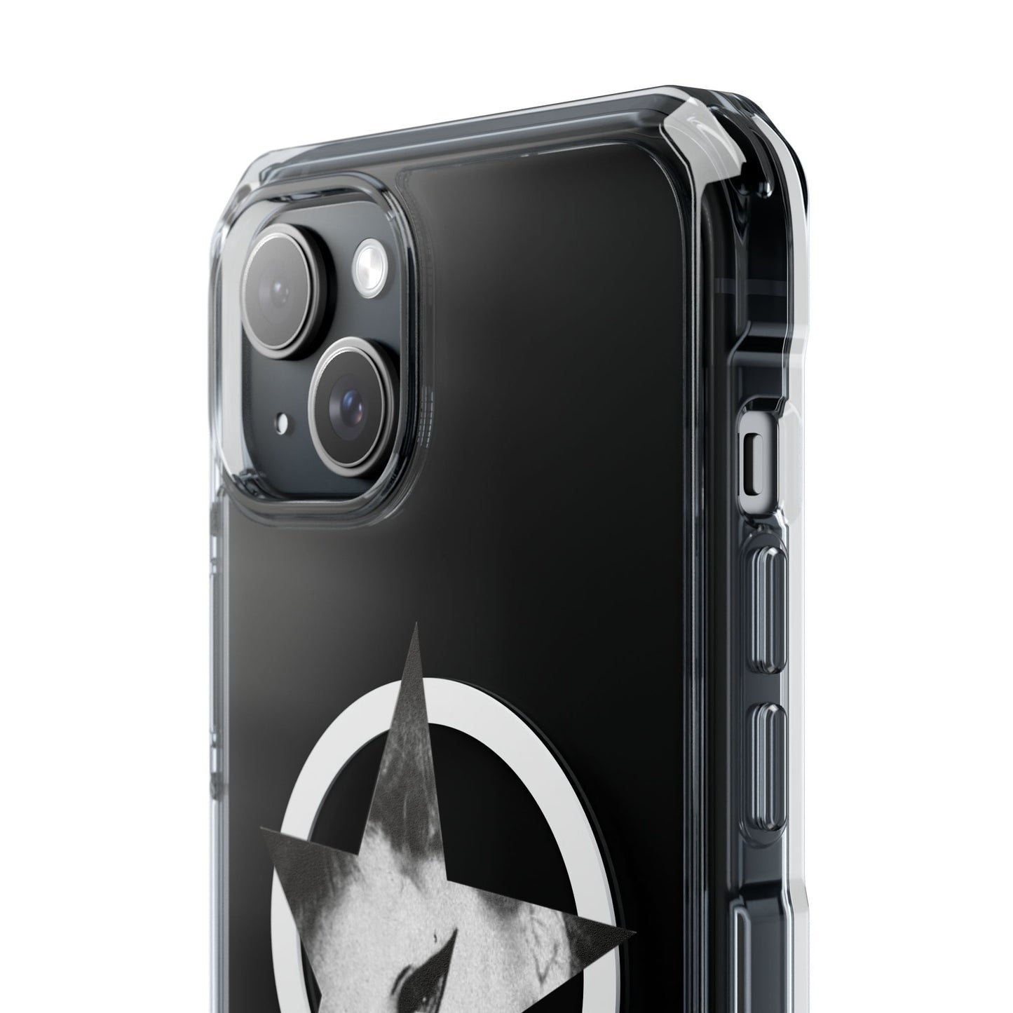 Born This Way Star Face Magnetic clear case