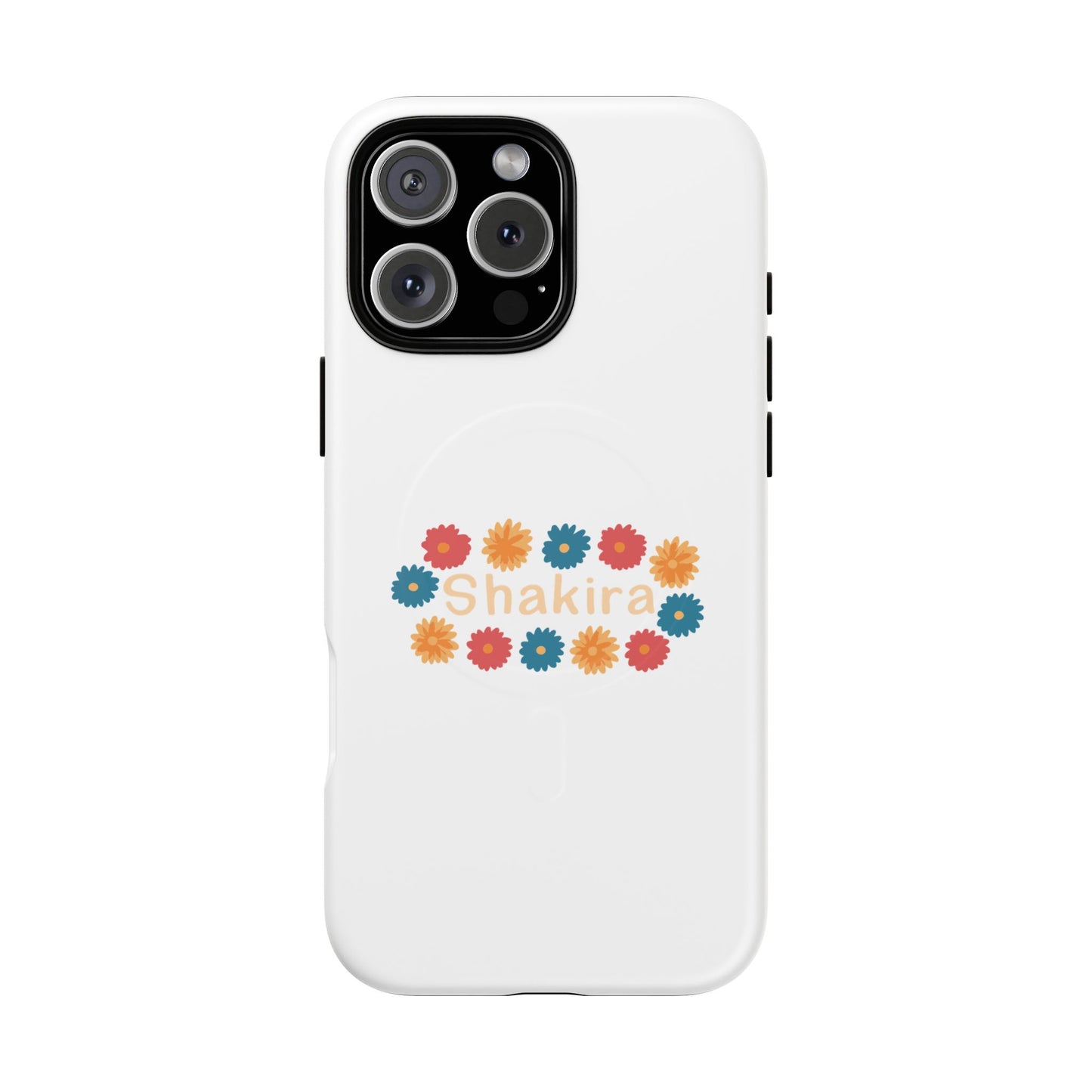 Retro Floral Groove Tough Magnetic case