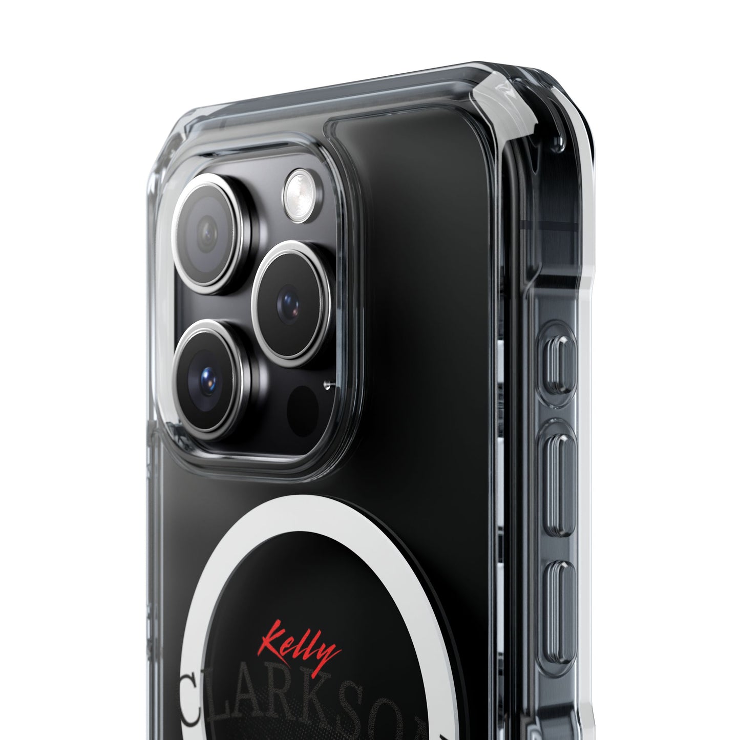 Retro Kiss Sound Magnetic clear Impact Case