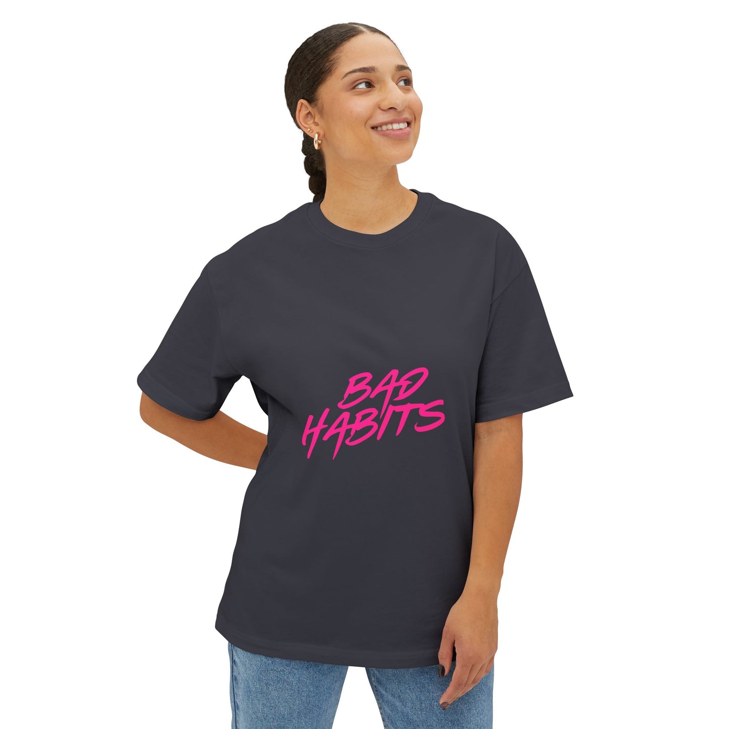 Sun and Waves Minimalist Oversized Boxy Tee