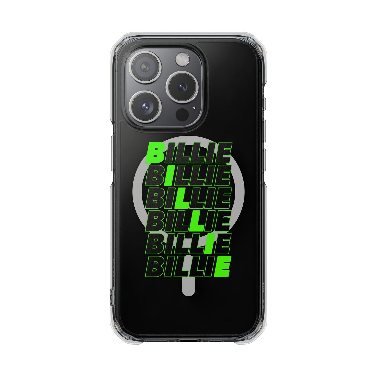 Minimal Block Statement Magnetic Clear Impact Case