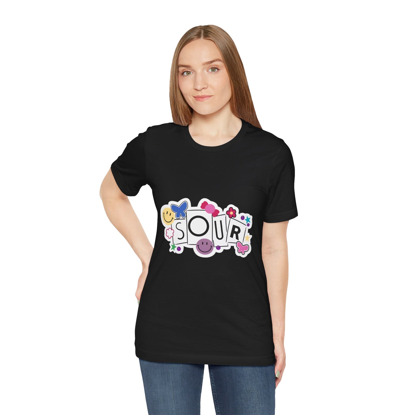 Olivia Rodrigo Unisex Jersey Short Sleeve Tee - Sour
