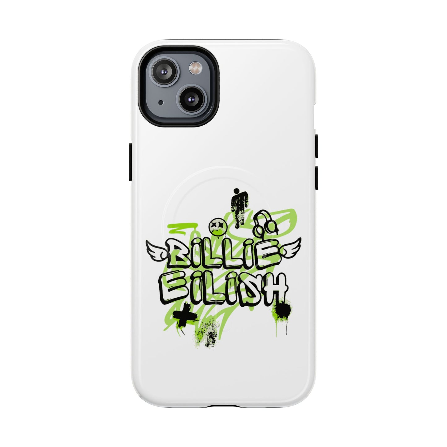 Grunge Angel Graffiti Tough Magnetic Case