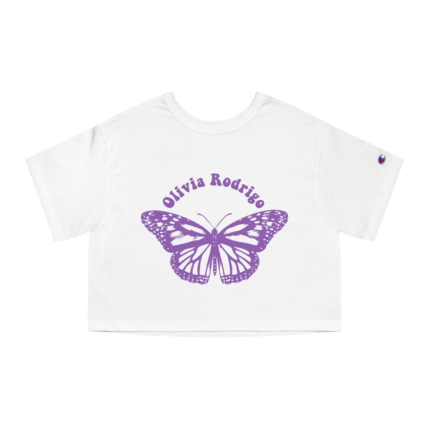 Olivia Rodrigo Women's Cropped t-shirt - With Butterfly
