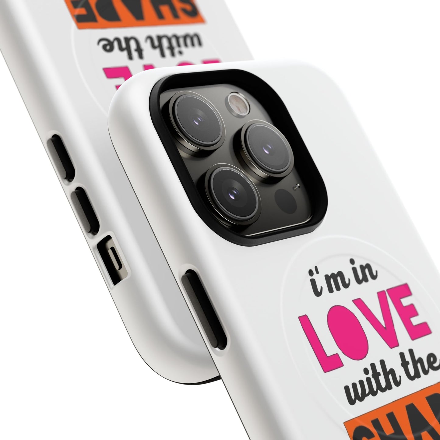 Orange Divide Symbol Tough Magnetic case