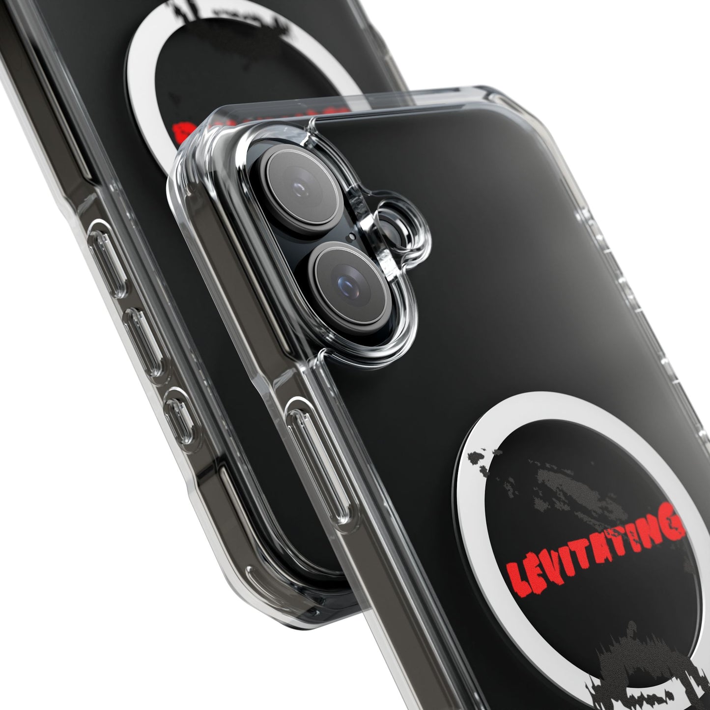 Levitating Vibes Magnetic Clear Impact case