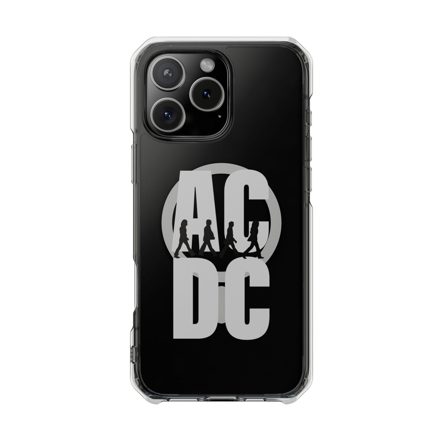 Retro Walk Rock Magnetic Clear Impact case