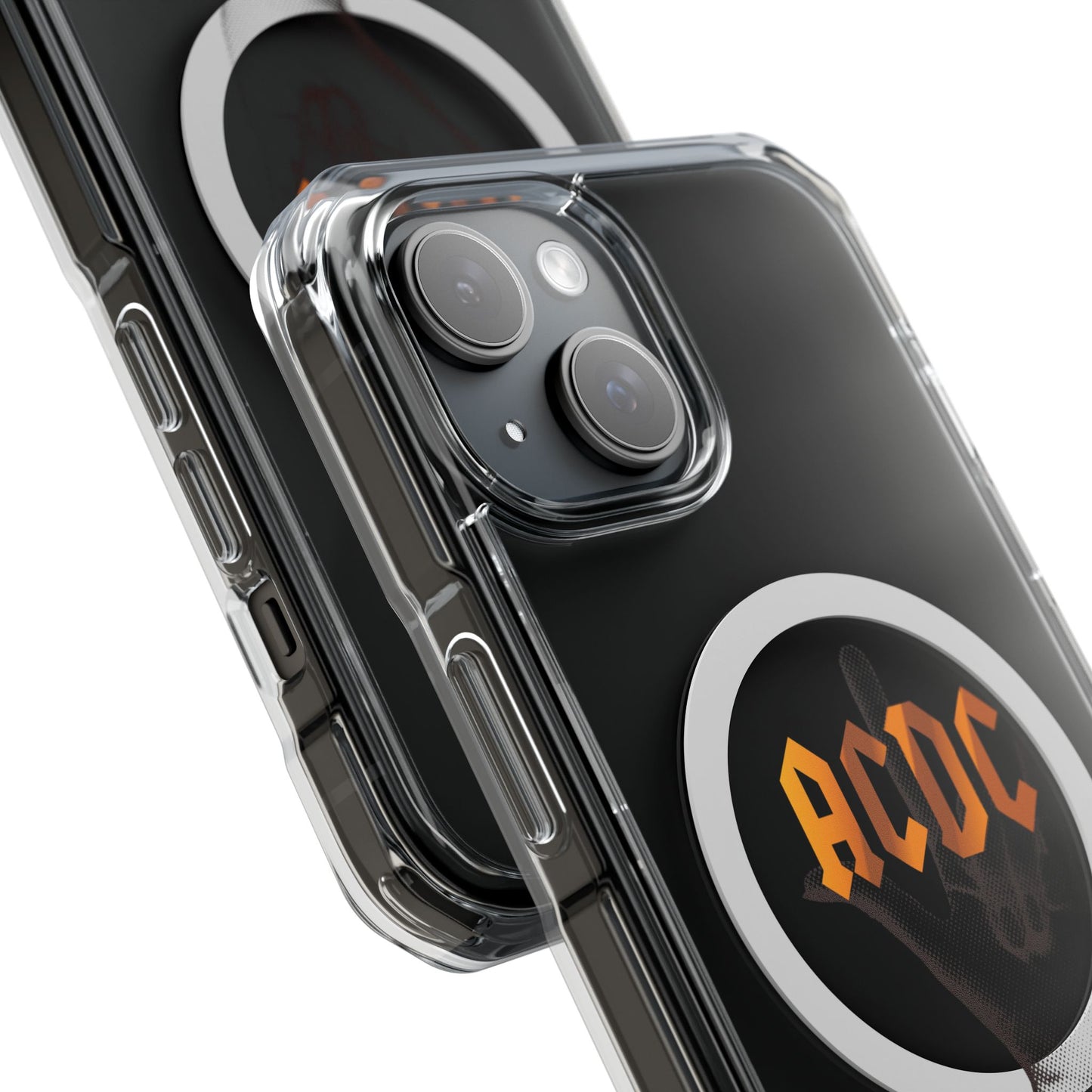 Retro Thunderbolt Magnetic Clear Impact case