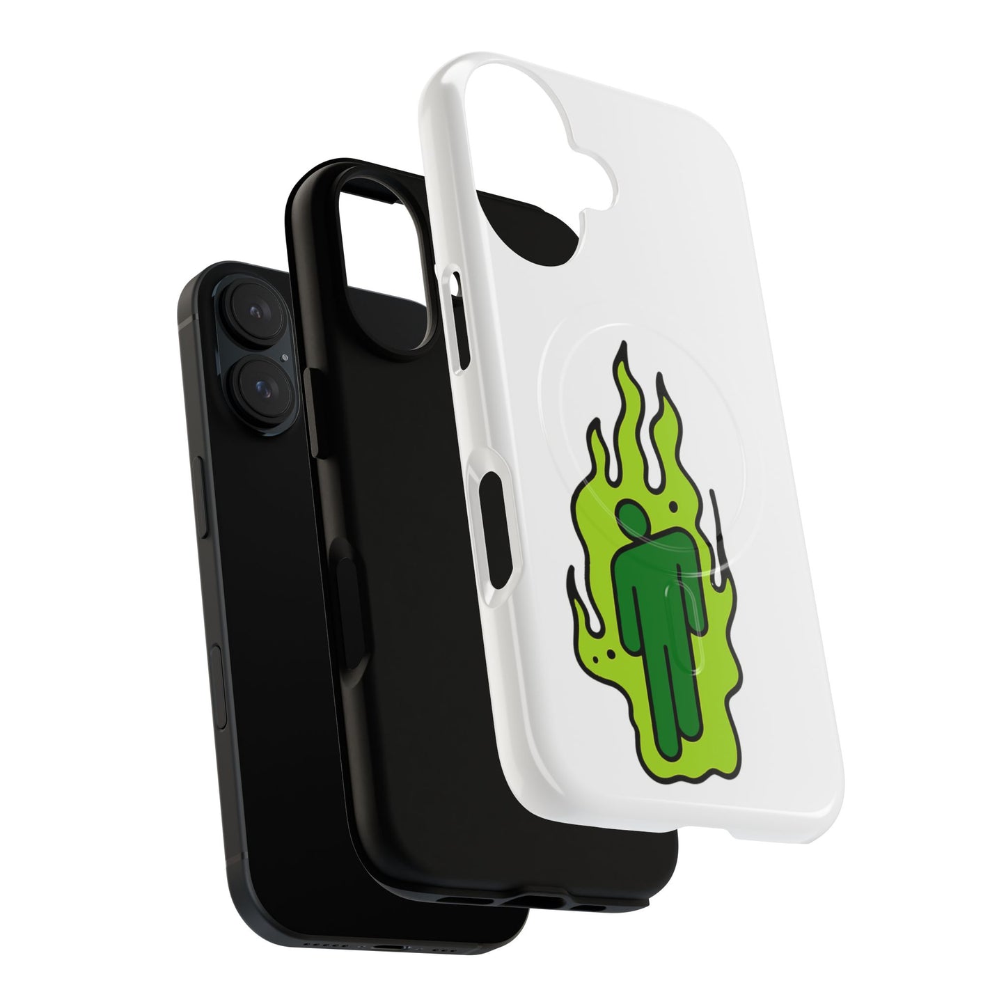 Green Flame Icon Tough Magnetic Case