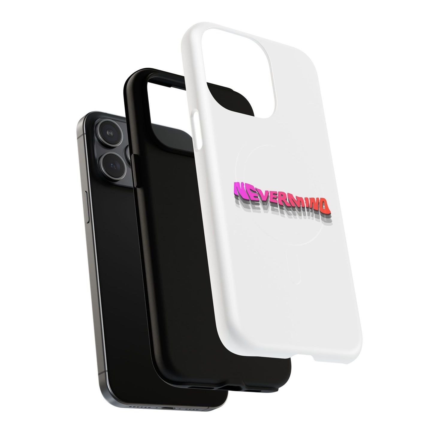Wavy Groovy Typography Tough Magnetic Case