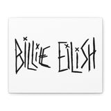 Twisted Ink Font Matte Canvas