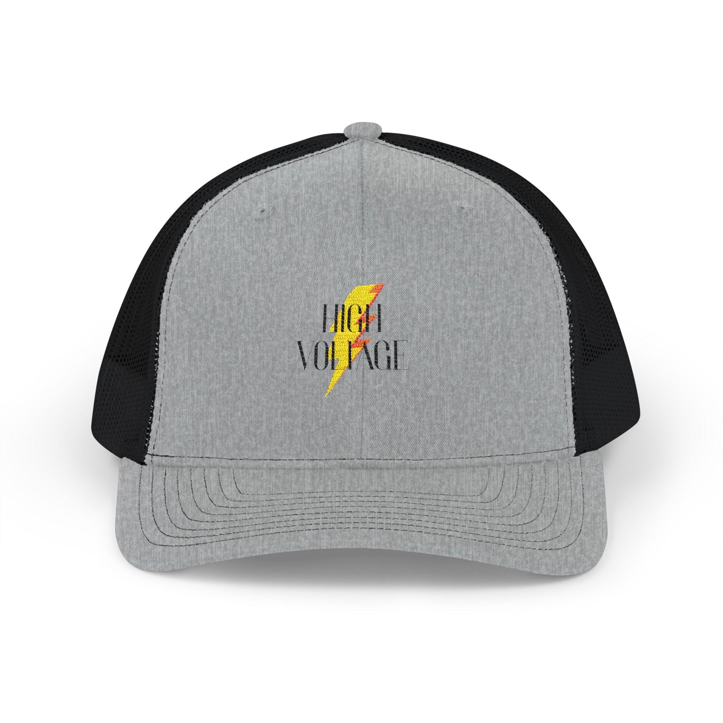 Electric Anthem Graphic Snapback Trucker Cap