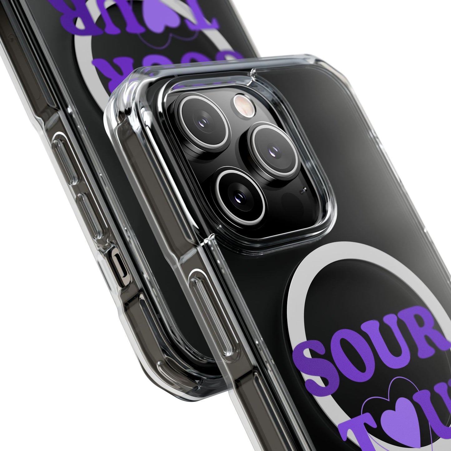 SOUR TOUR Heart Magnetic Clear Impact Case