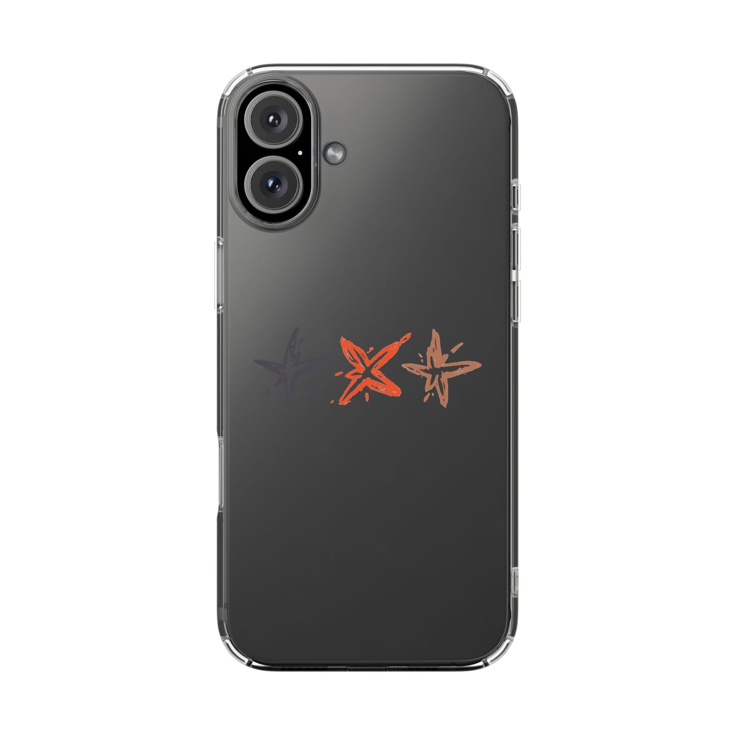 Starlit Threads Clear Cases