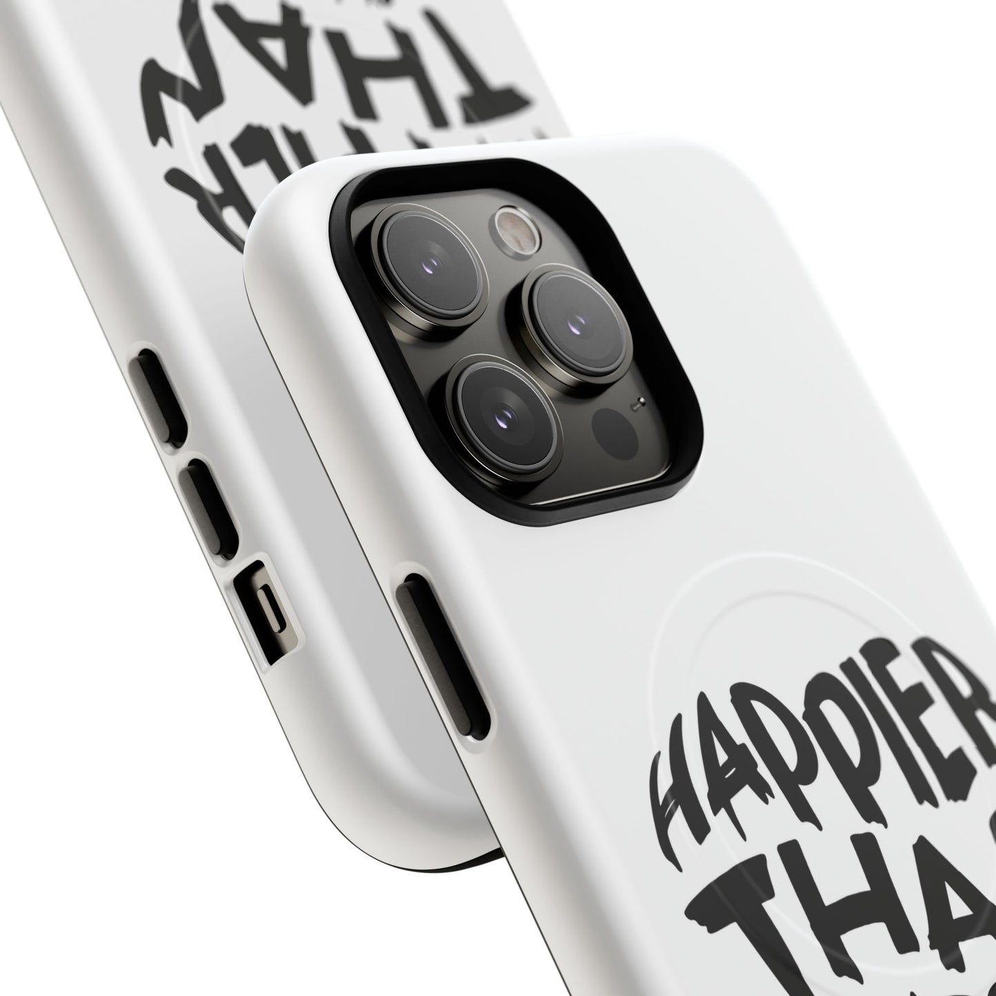 Happier Heart Lettering Tough Magnetic Case