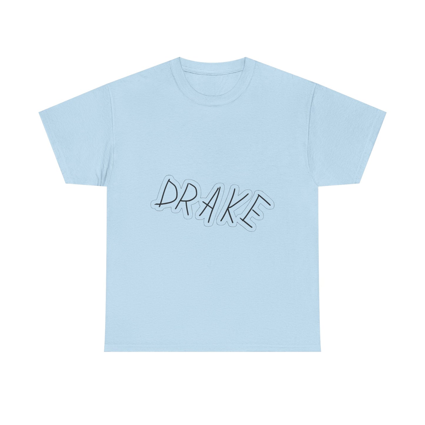 Dra-ke Graffiti Script Heavy Cotton Tee