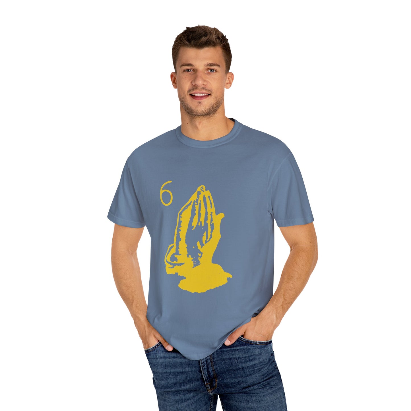 6 God Prayer Hands Dyed Tshirt