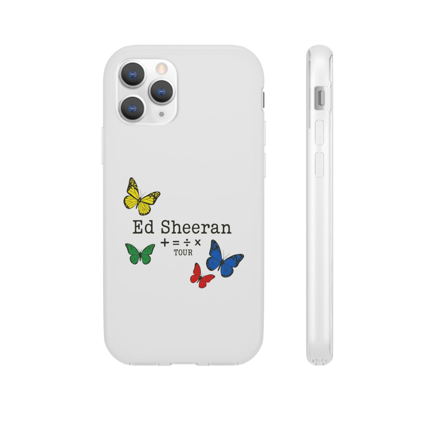 Ed Sheeran Butterfly iPhone Flexi Case | SnazzyMerch