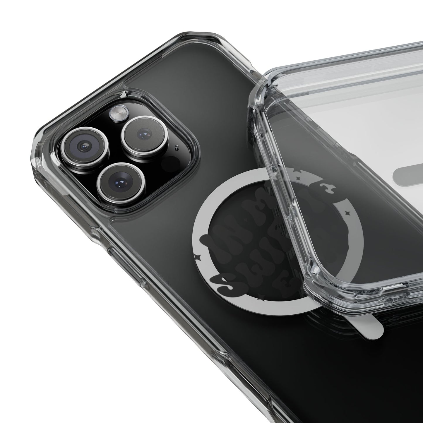 Retro Girl Power Magnetic clear Impact Case