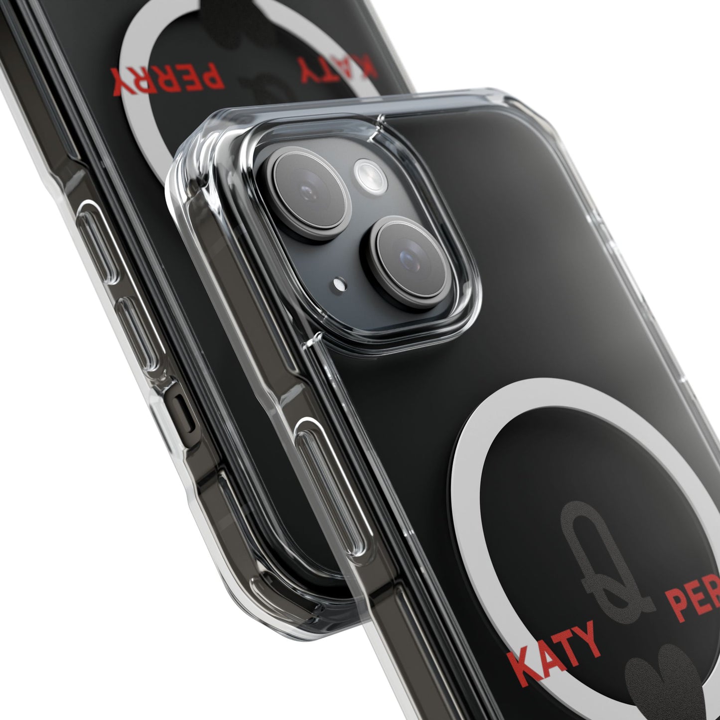 Dual Name Impact Magnetic Clear Impact cases