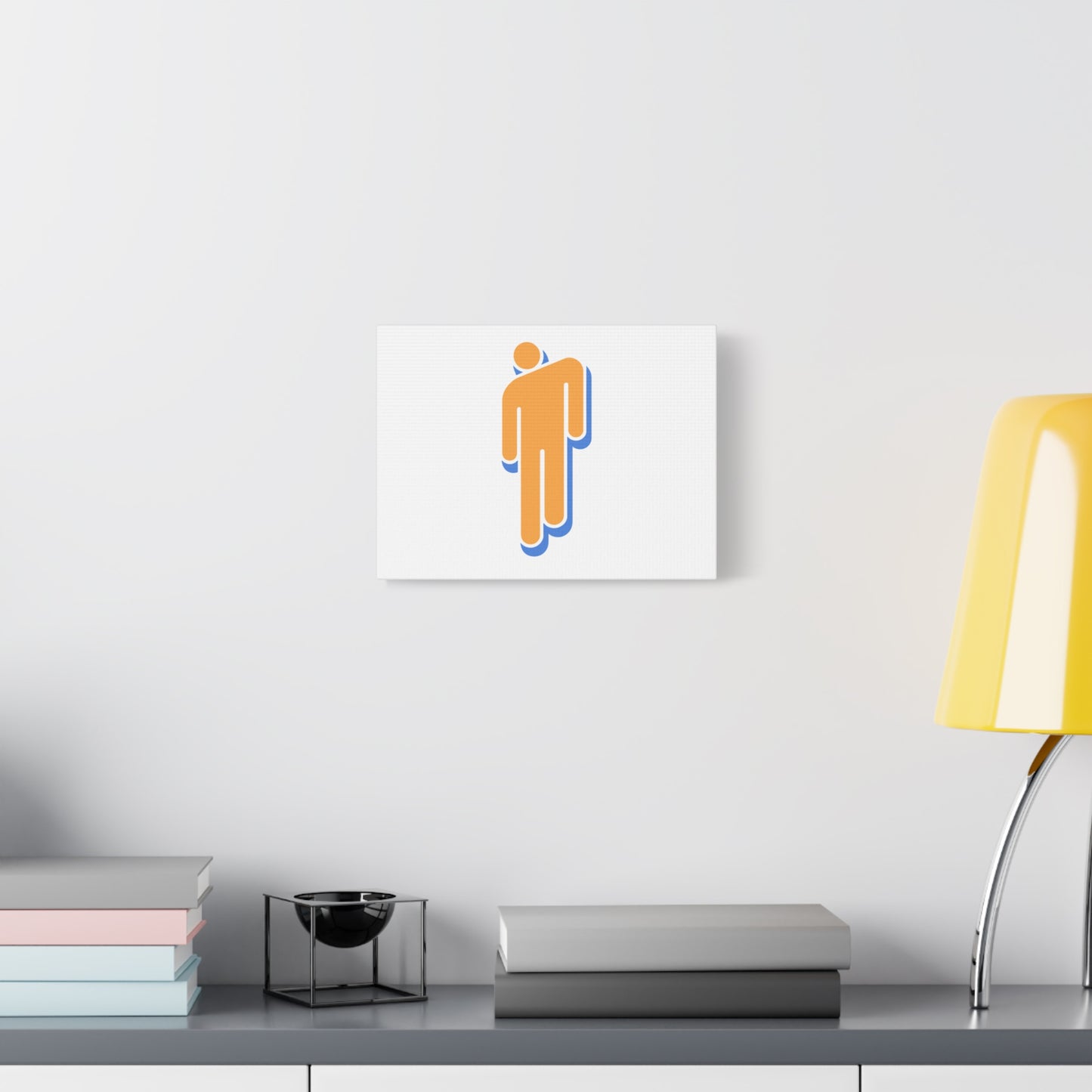 Walk Alone Icon Matte Canvas
