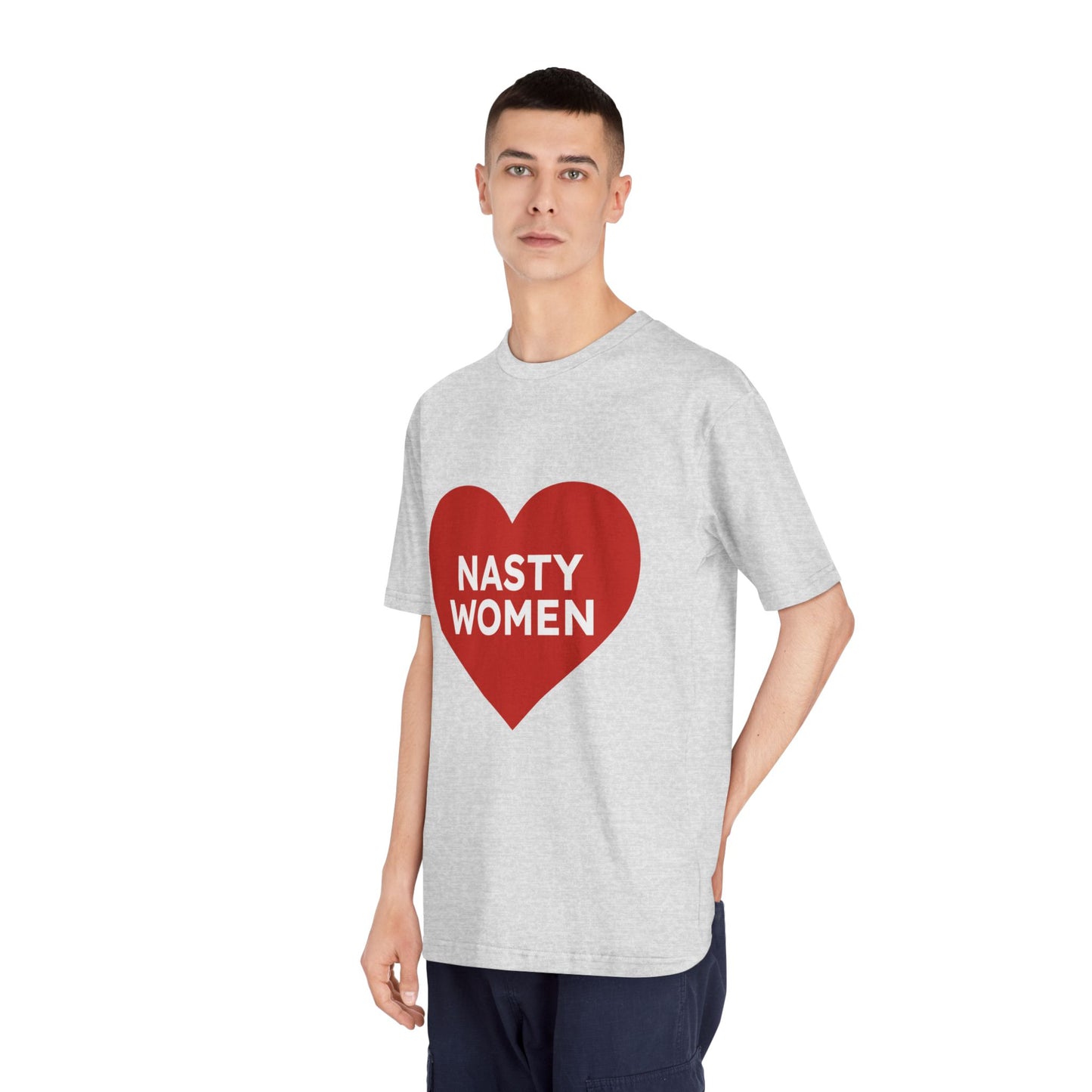 Nasty Women Heart - Unisex Classic Crewneck T-shirt