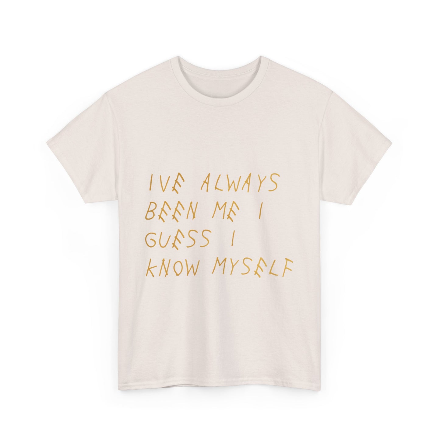 Know Myself Lyric Script Heavy Cotton Tee