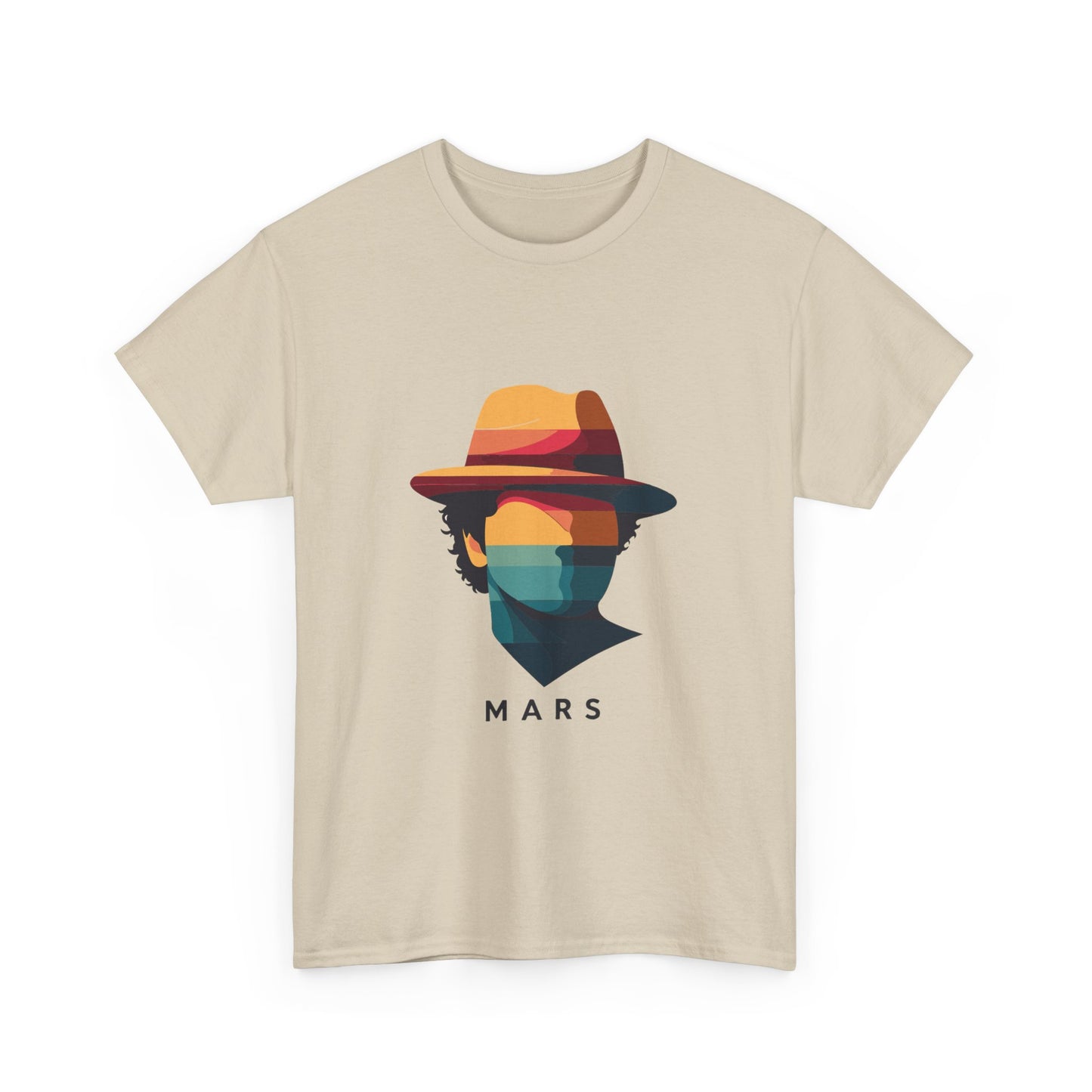Funk Shadow Portrait Unisex Heavy cotton Tee