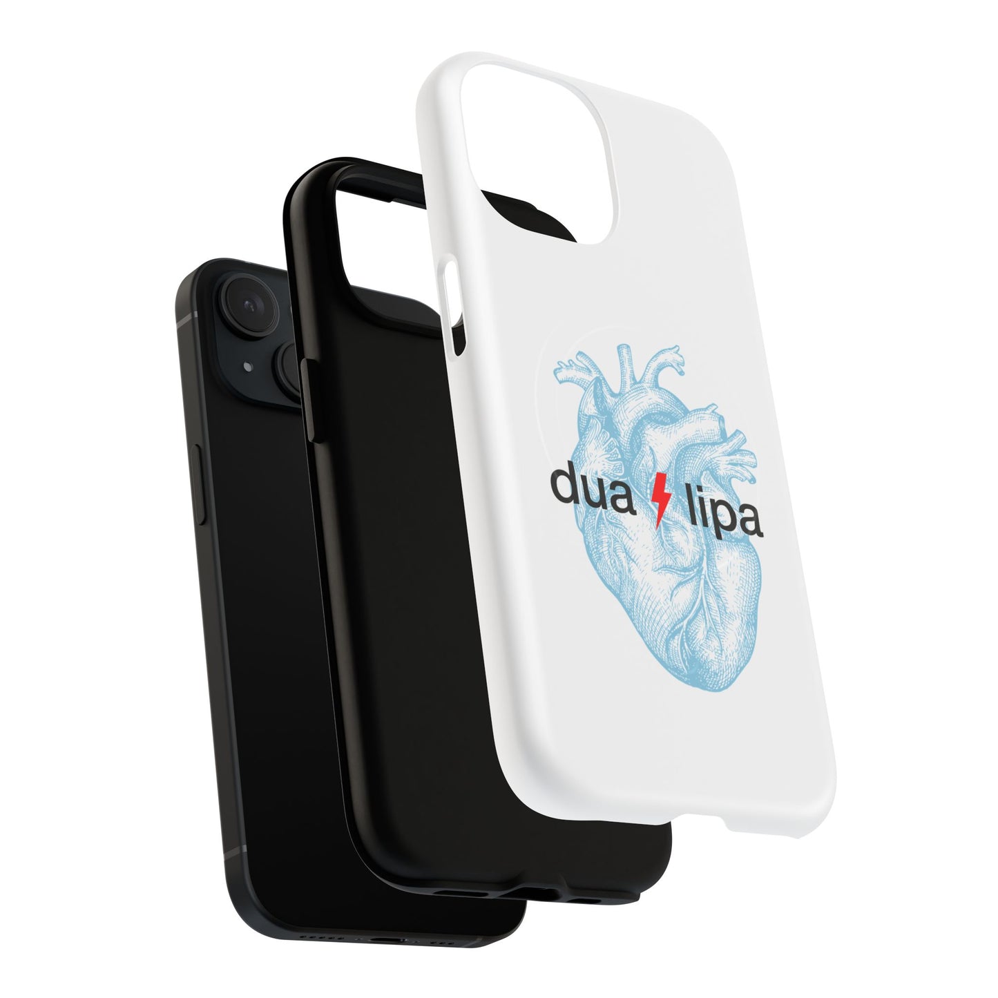 Electro Heart Illustration Tough Magnetic Case