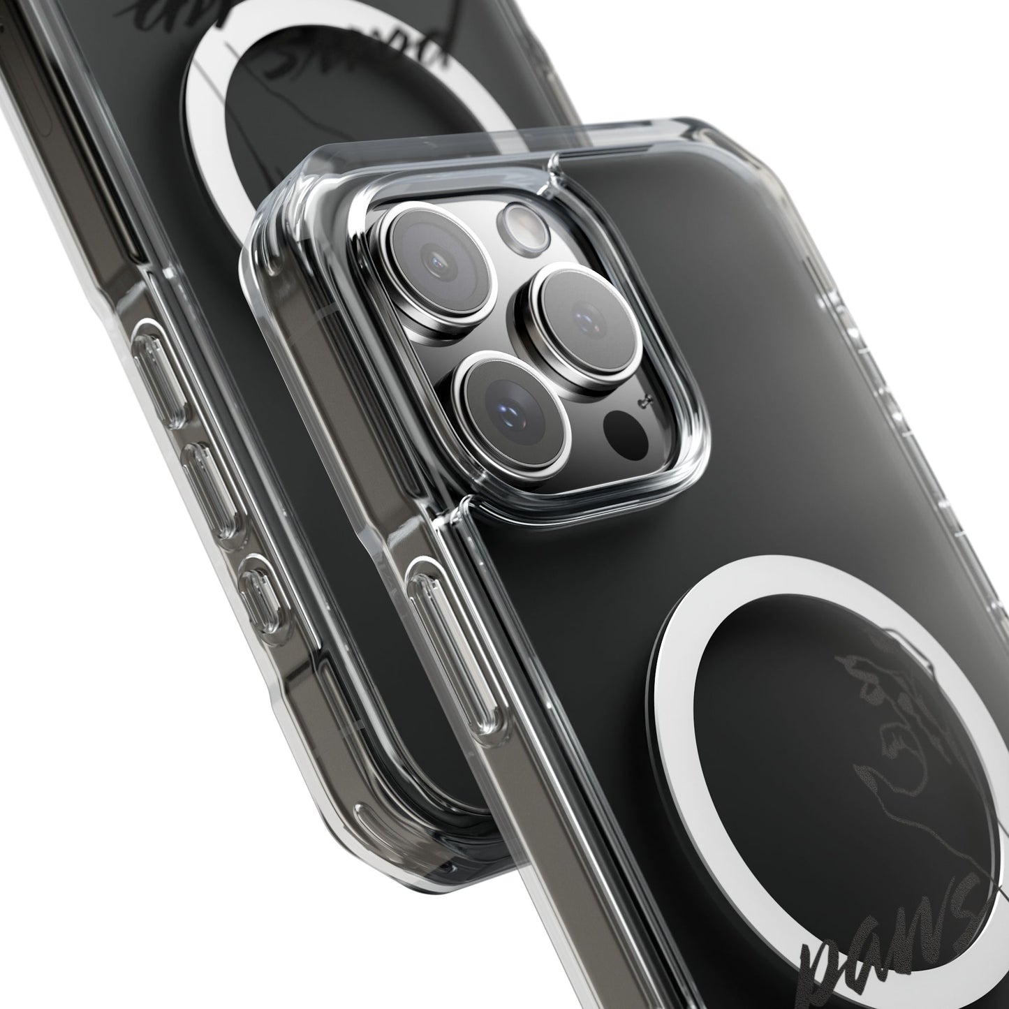 Little Monster Claw Magnetic clear case