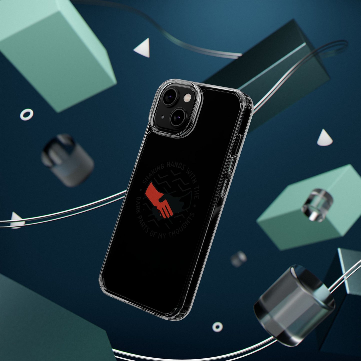 Dark Grip Clear Case