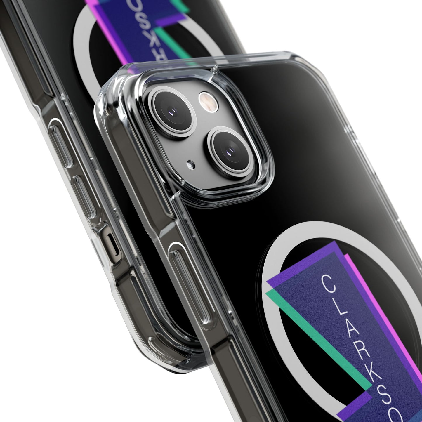 Neon Bolt Energy Magnetic clear Impact Case