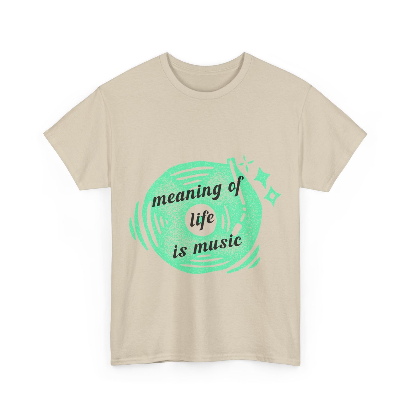 Vinyl Dreams Speak Unisex Heavy cotton tee