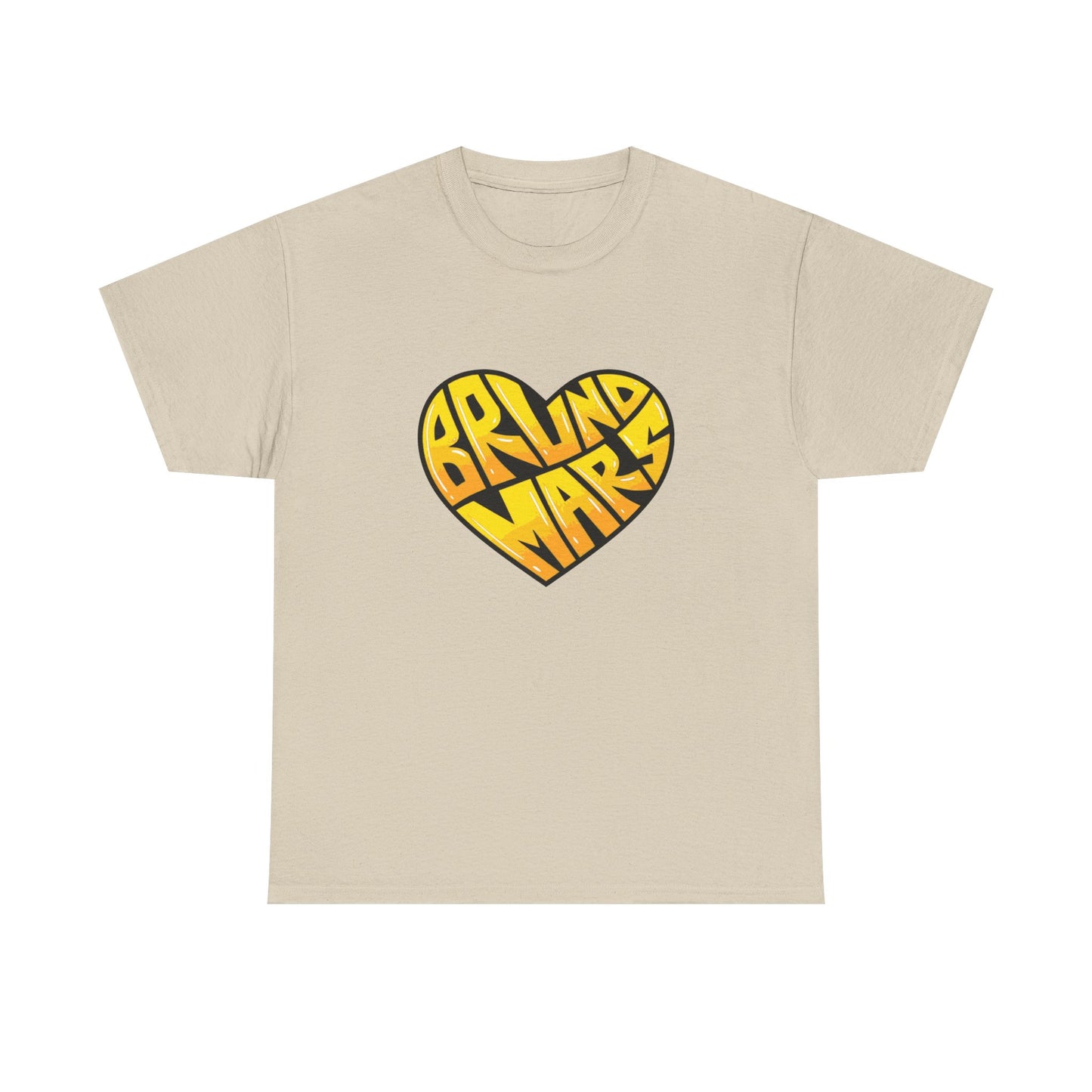 Loud Love Retro Heart Unisex Heavy cotton Tee