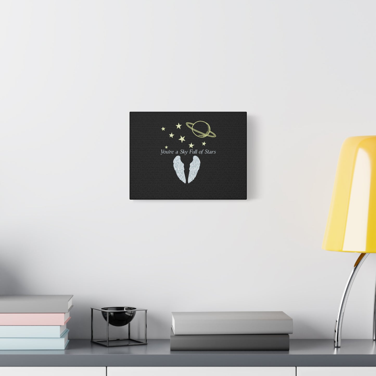 Starry Sky Wings Canvas