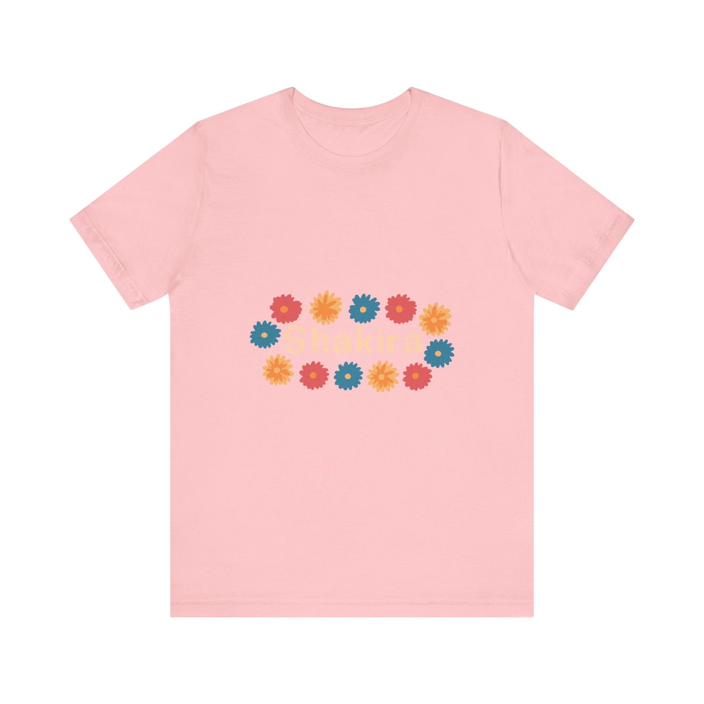 Retro Floral Groove Unisex jersey short sleeve tee