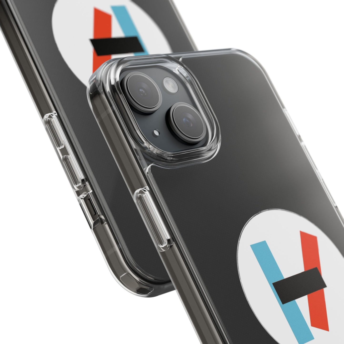 Circle Flame Clear Case