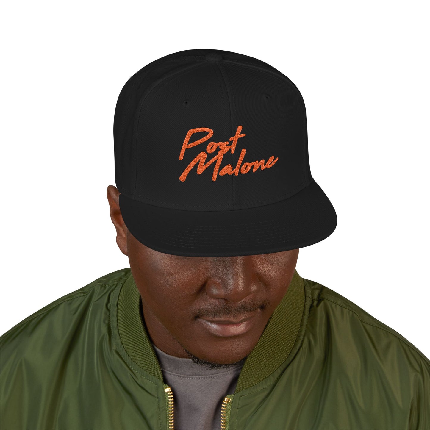 Snapback (Embroidery) – Post Malone Name Design