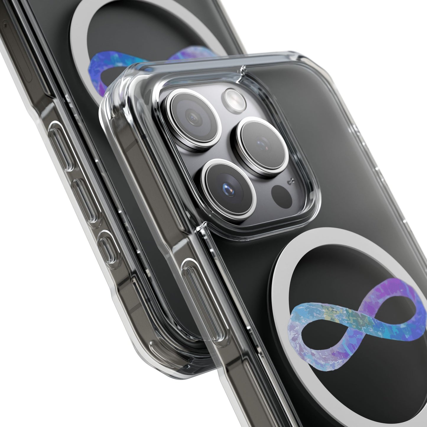 Cosmic Infinity Loop Magnetic Clear Impact case