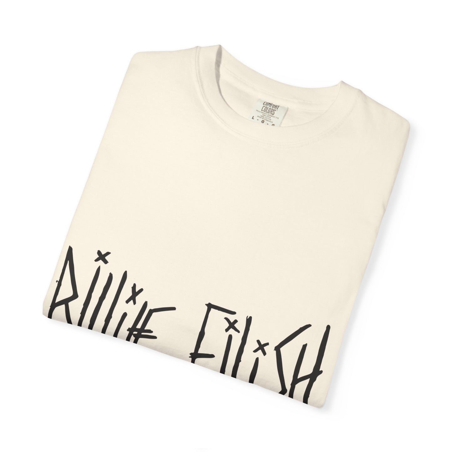 Twisted Ink Font Unisex Dyed T-shirt