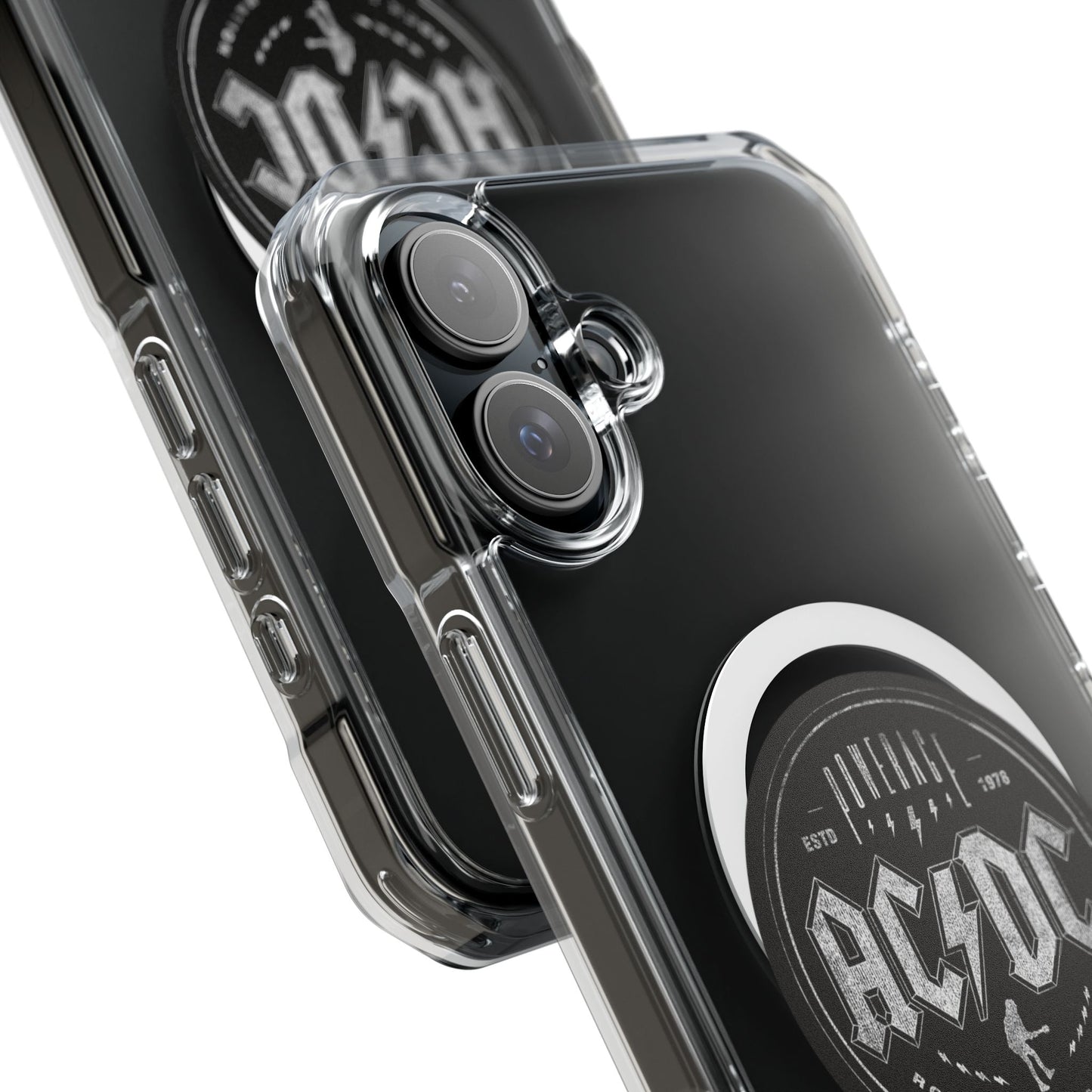 Shockwave Symbol Magnetic Clear Impact case