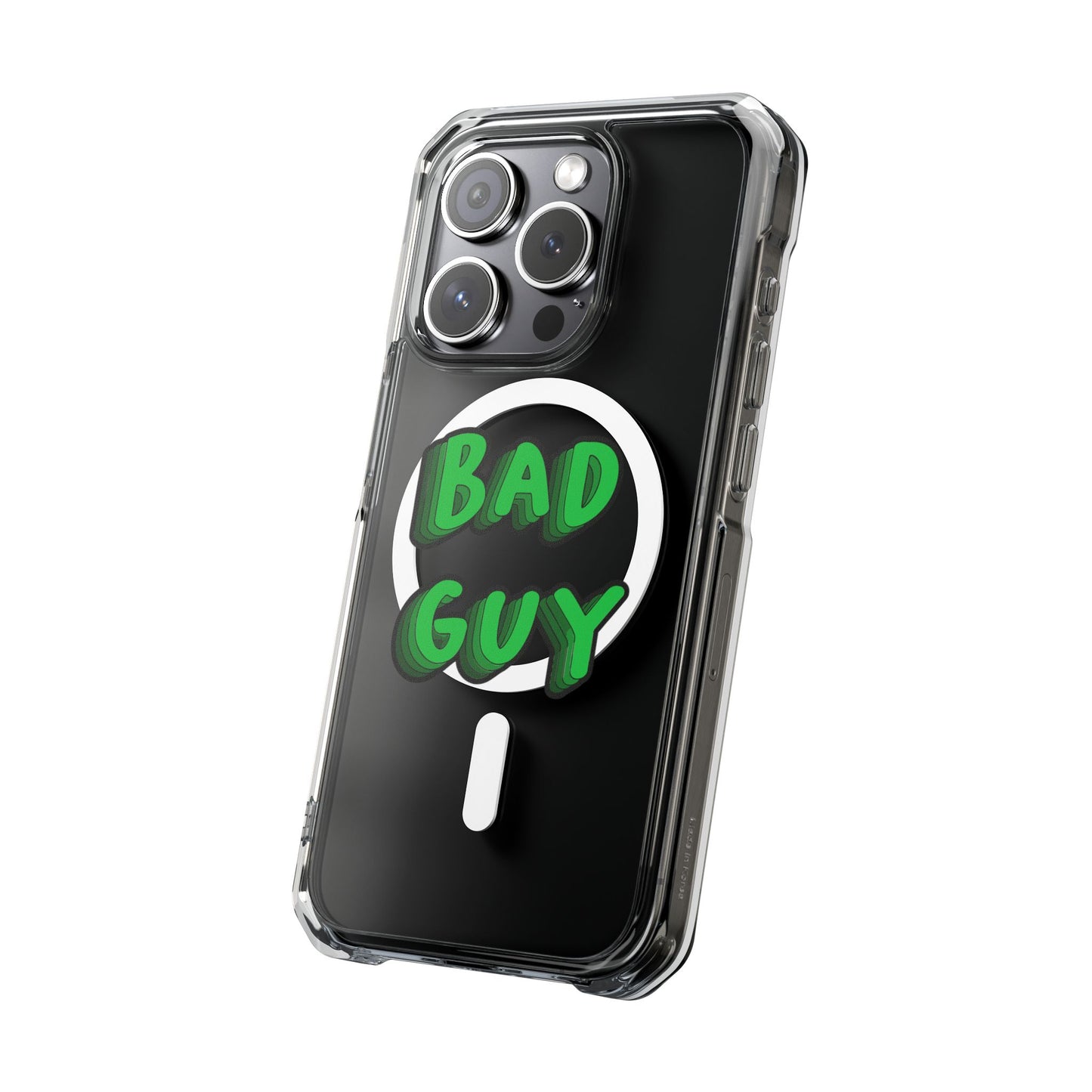 Bold 3D Bad Mood Magnetic Clear Impact Case