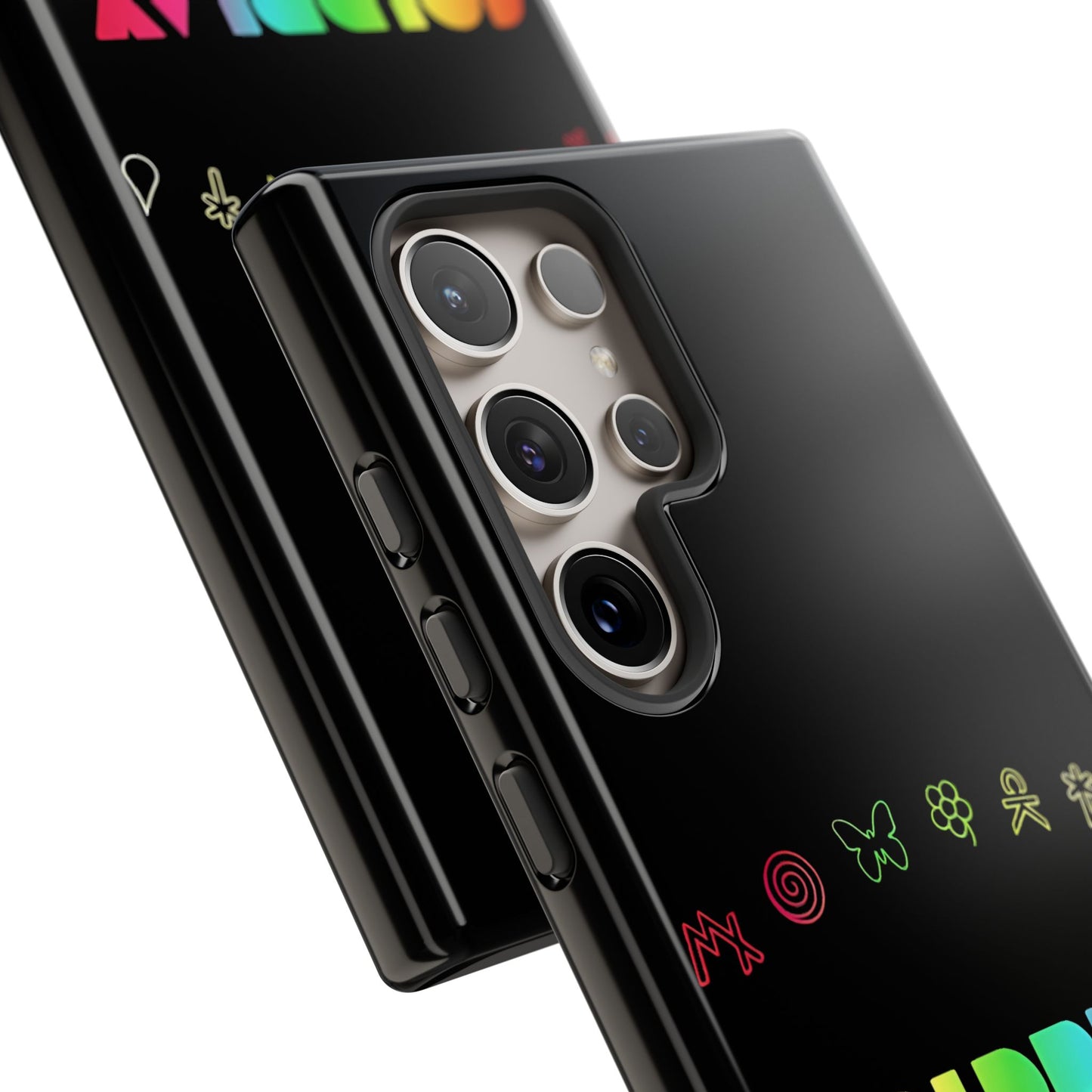 Premium Tough Case for Samsung S21 to S25 Ultra Showcasing Coldplay’s Signage