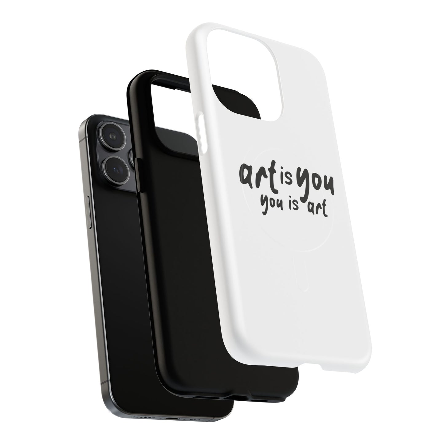 Red Scribble Heart Tough Magnetic Case